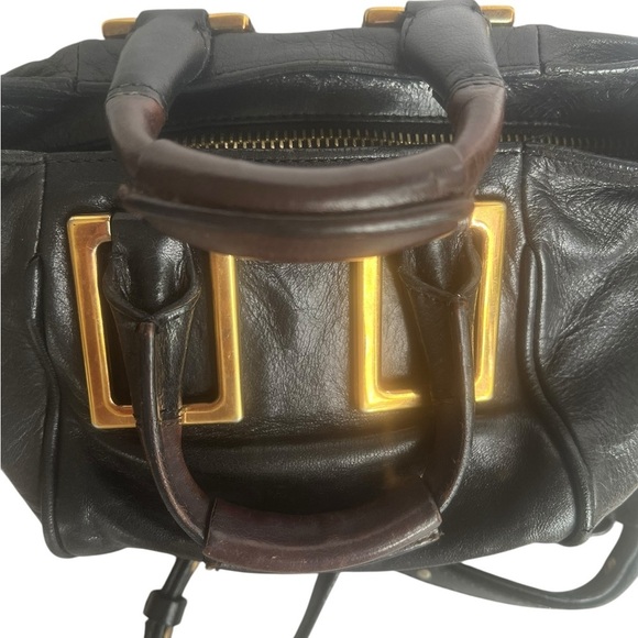 Black multi-way lambskin Chloe Ethel - Picture 3 of 10